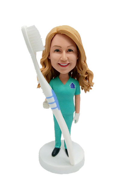 Custom Cake Toppers for dentists dental hygienist cake toppers